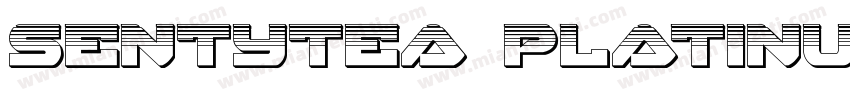 sentytea platinum字体转换